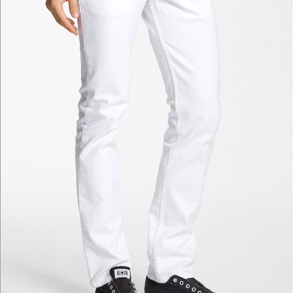 White Wash Levi’s 511 Skinny Jeans - Picture 3 of 6